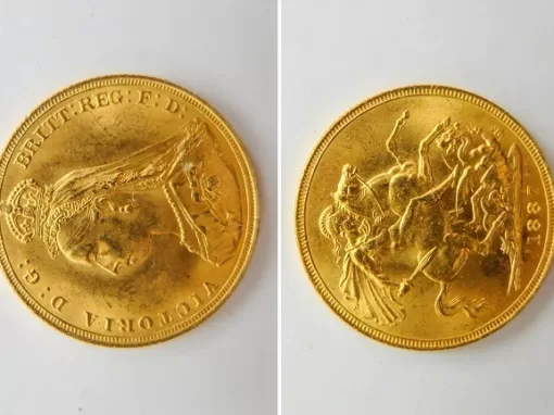 gold sovereign values by year